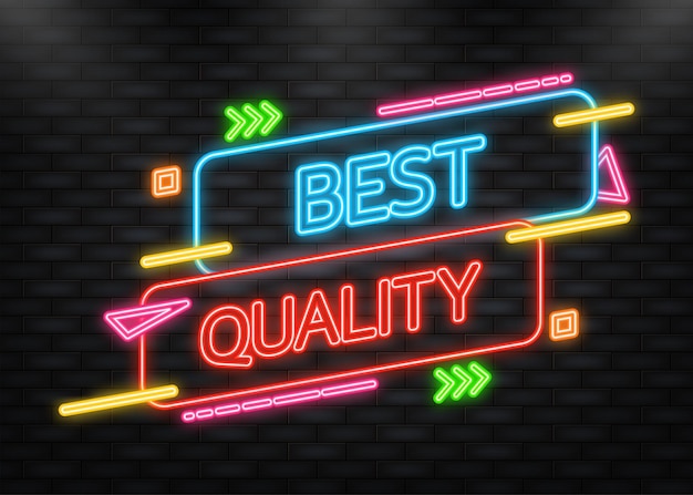 Gran diseño de banner de neón de la mejor calidad para cualquier propósito Icono de vector de calidad premium Icono de negocio