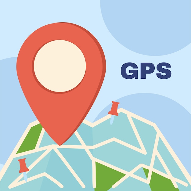 Gran diseño de gps