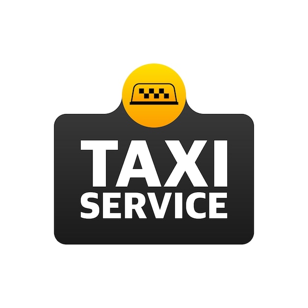 Gran diseño de servicio de taxi para cualquier propósito concepto de logotipo de la aplicación banner de tarjeta de plantilla de diseño de folleto