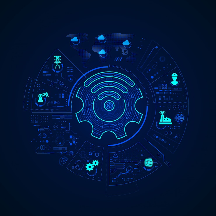Vector gran fondo de datos