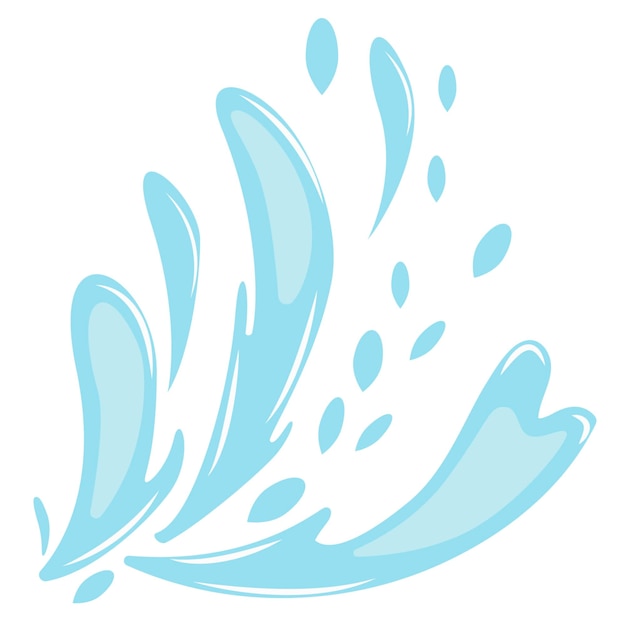 Gran gota de icono de agua o aceite
