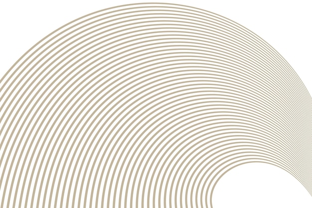 una gran ilustración abstracta de una espiral con líneas como líneas
