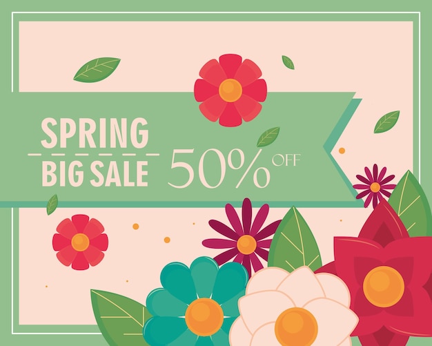 Gran venta de primavera