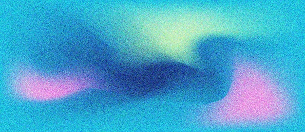 Grano mezcla ruidosa gradiente de fondo vibrante abstracto brillante color textura diseño de cartel de banner
