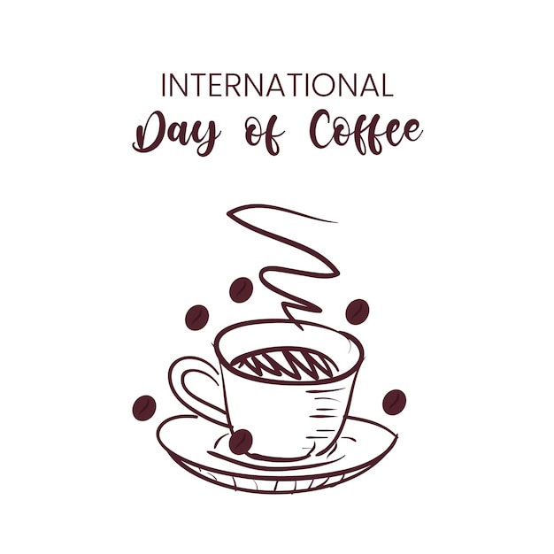 granos de cafe vectores