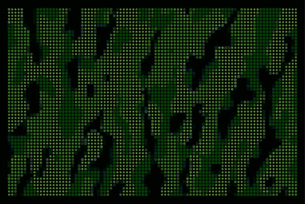 Green Camo Dot