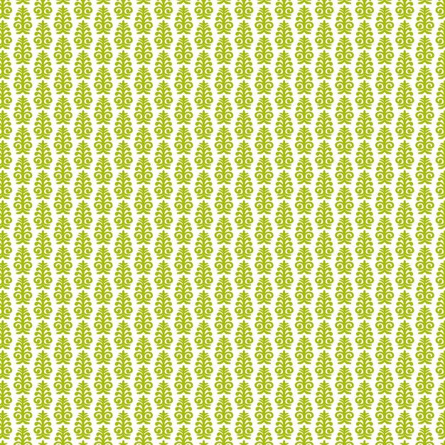 Green Ornamental Leaf Texture for Fabrics and Designs