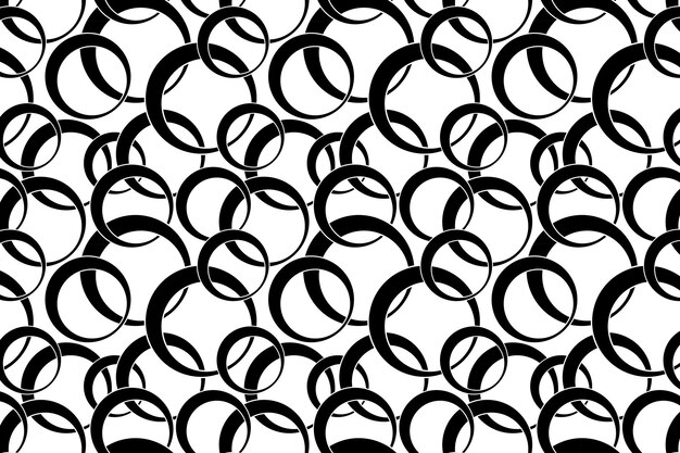 Griego blanco y negro con patrón geométrico