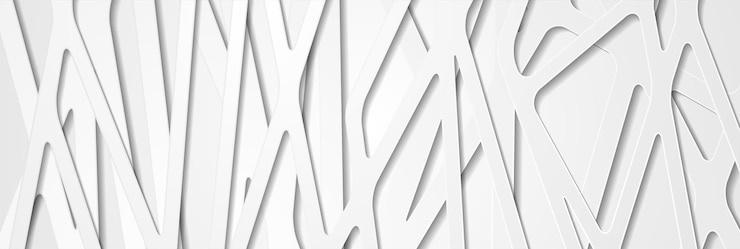 Vector grilla de corte de papel gris fondo geométrico técnico abstracto