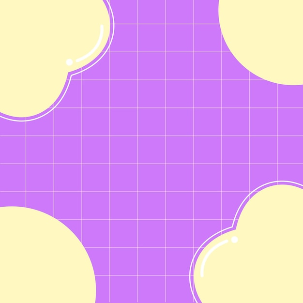 Grilla de fondo con corazones Vector