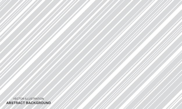 Vector gris abstracto con fondo de líneas blancas moderno