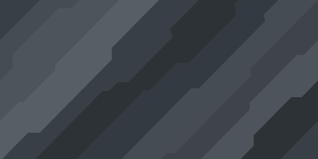 Gris oscuro Abstracto tecnológico de moda Futurista juego vectorial de fondo