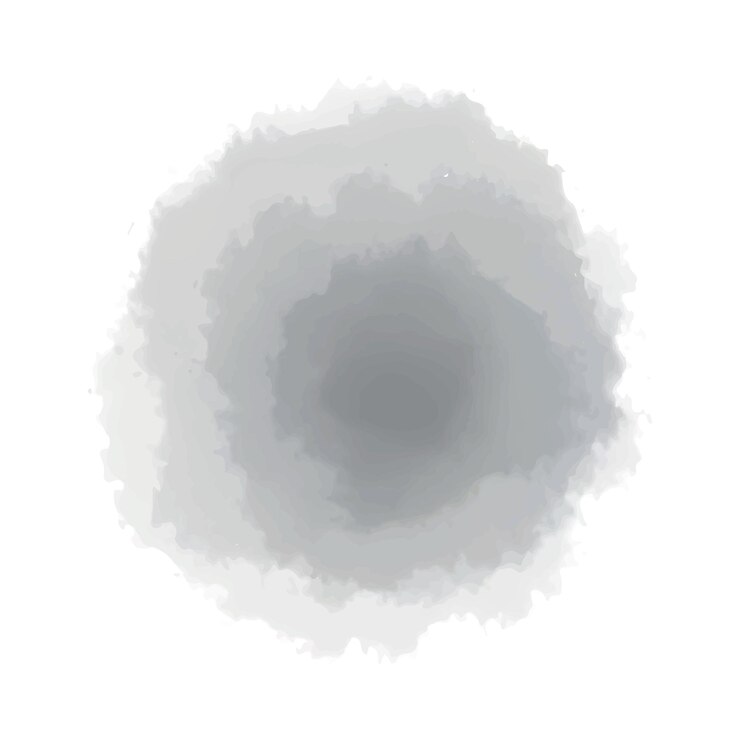 Vector gris sepia negra acuarela círculo de tinta texturizada salpicaduras salpicadura gradiente telón de fondo