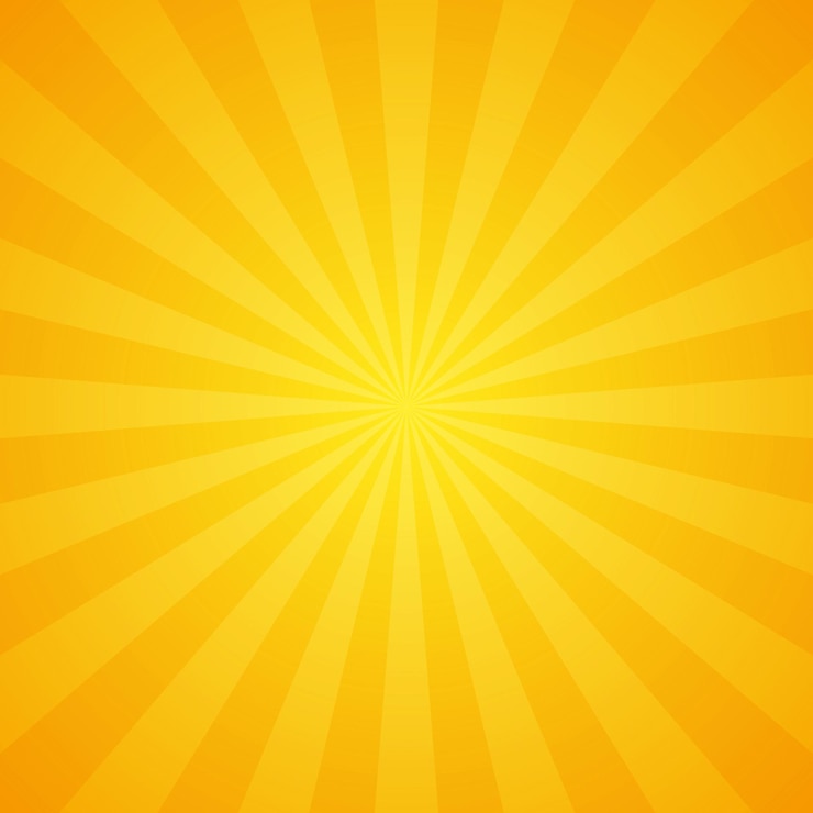Vector groovy gradient yellow sun ray explosion art en blank square plain el fondo es el mismo que el de la película.