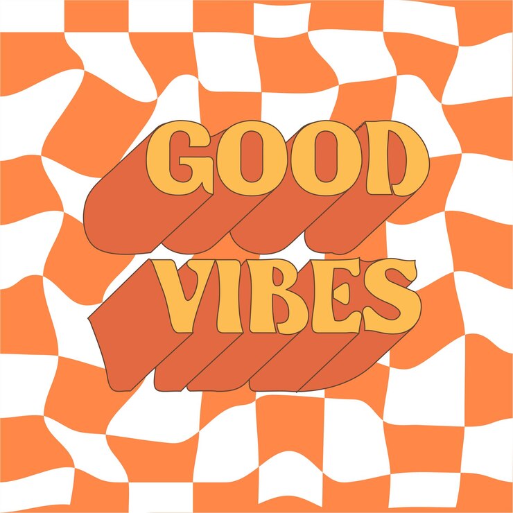 Vector groovy hippy 70s divertido sol de dibujos animados pegatina en estilo de dibujos animados psicodélico retro de moda