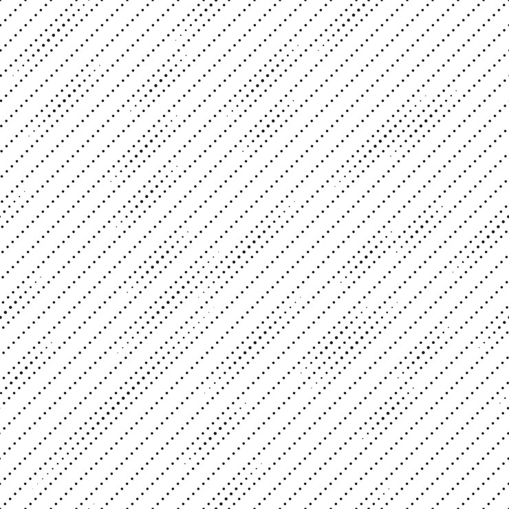 Vector grunge abstracto diagonal mitad de tono bitmap textura patrón sin costuras