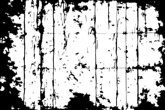 Grunge, áspero, erosionado, angustiado, superposición de pared, textura en blanco y negro