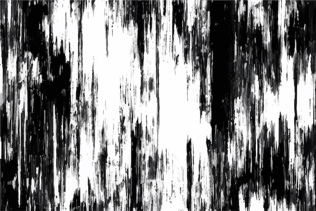 Vector grunge en blanco y negro abstracto fondo con textura sucia líneas de arañazo sobre el fondo arte grunge