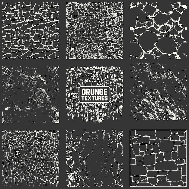 Grunge cuadrado cuadros abstractos fondo de textura sucia