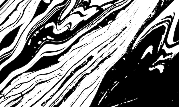 Grunge detallada textura abstracta negra rayas venas fondo vectorial