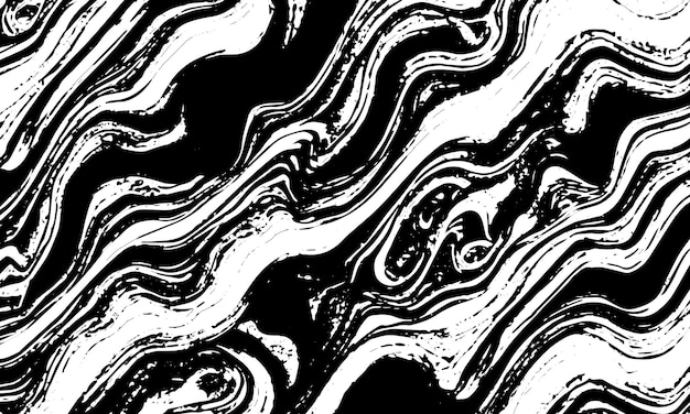 Grunge detallada textura abstracta negra rayas venas fondo vectorial