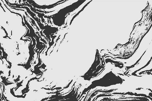 Grunge detallada textura entrelazada hilos líneas venas de alambre monocromático Grunge viejo detallado textura gris negro y blanco fondo vectorial