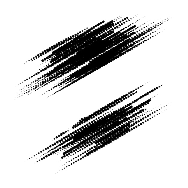 Grunge de fondo de medio tono con puntos vintage