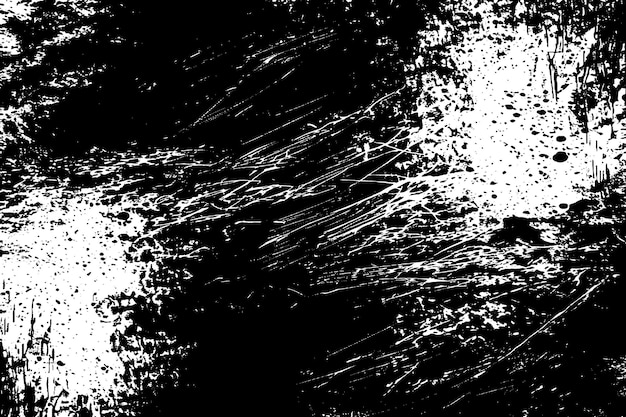 Grunge fondo de textura negra y blanca con grietas chips y Scuffs