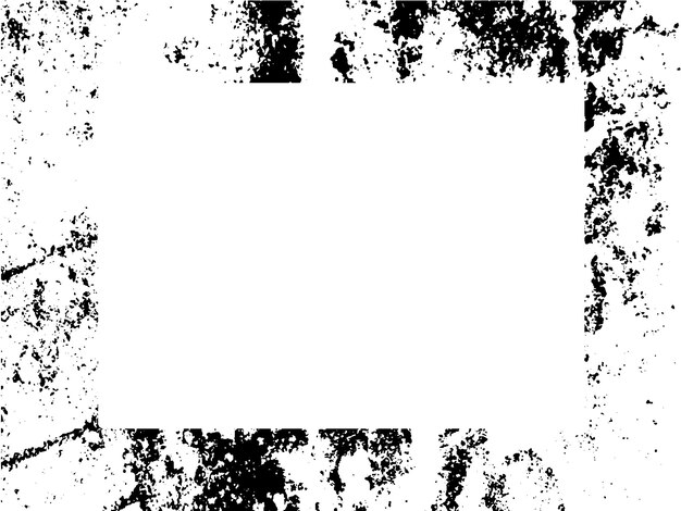 Grunge marco y borde Grunge blanco y negro