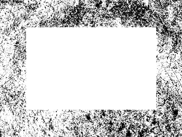 Grunge marco y borde Grunge blanco y negro