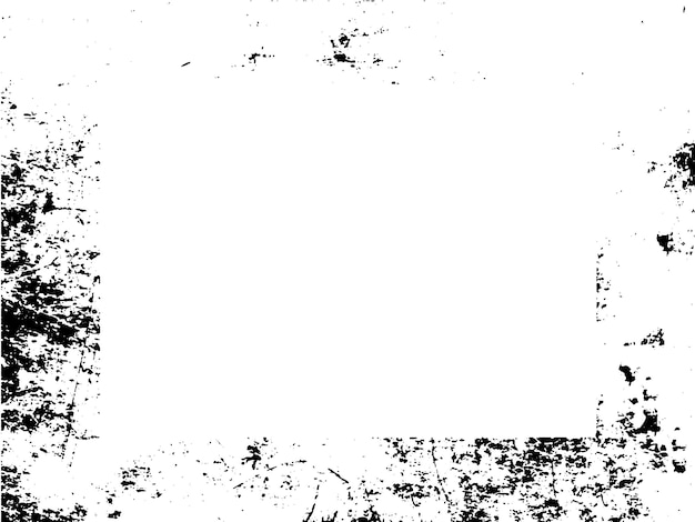 Grunge marco y borde Grunge blanco y negro