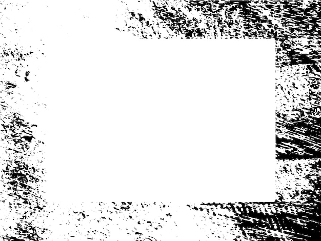 Grunge marco y borde Grunge blanco y negro