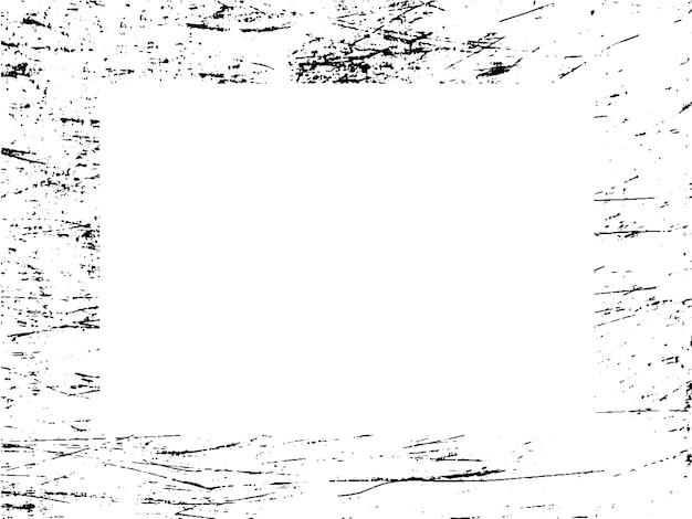 Grunge marco y borde Grunge blanco y negro