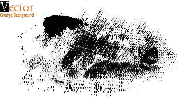 Grunge patrón blanco y negro Textura abstracta partículas monocromas Fondo de grietas desgastes