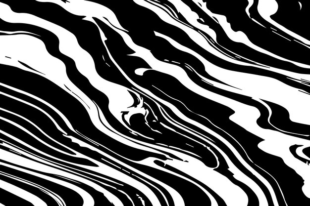 Grunge de textura negra y blanca Grunge detallado de textura abstracta negra Venas de rayas Arte abstracto