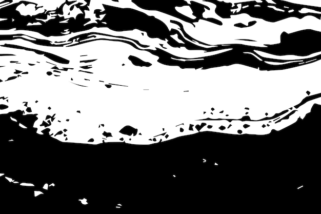 Grunge de textura negra y blanca Grunge detallado de textura abstracta negra Venas de rayas Arte abstracto