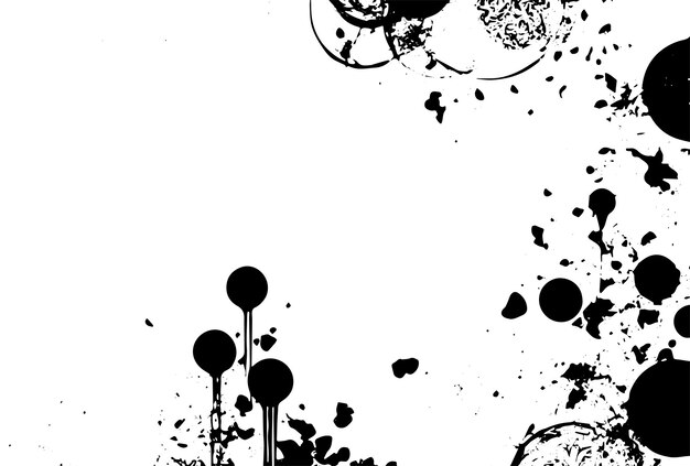 Vector grunge textura vectorial urbana en blanco y negro