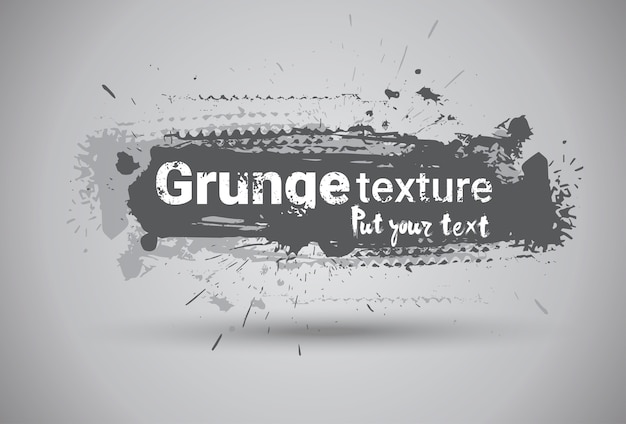 Vector grunge texture background banner con copia espacio