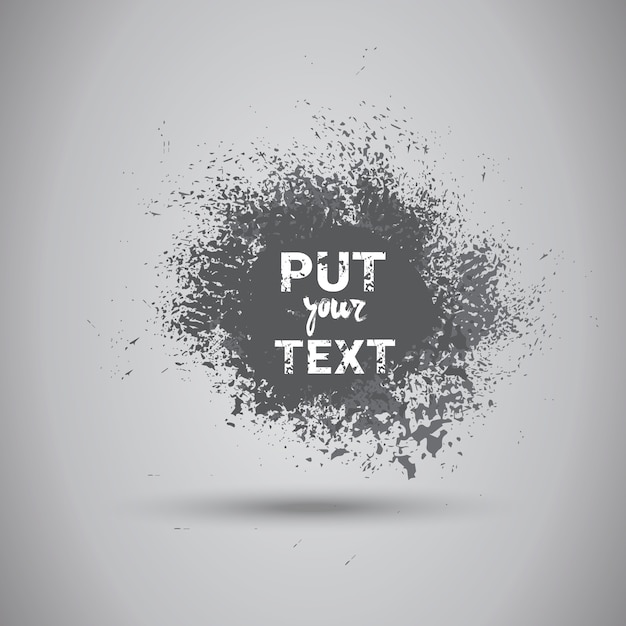 Grunge Texture Background Banner con copia espacio