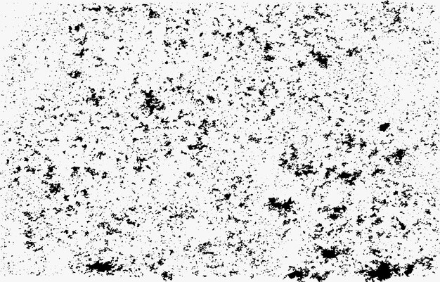 Grunge texture vector suitable for backgrounds design projects and artistic applications featuring a random pattern of black specks on a white surface