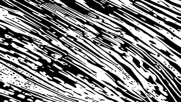 Grunge Vector de fondo Textura negra y blanca áspera con efecto de superposición de angustia