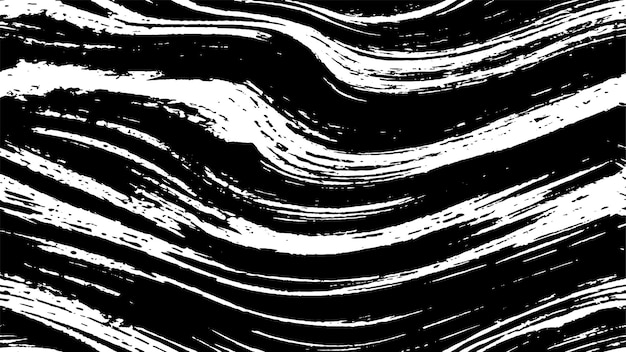 Grunge Vector de fondo Textura negra y blanca áspera con efecto de superposición de angustia
