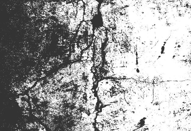 Grunge vector fondo textura textura de arañazos grietas polvo vintage patrón oscuro y sucio