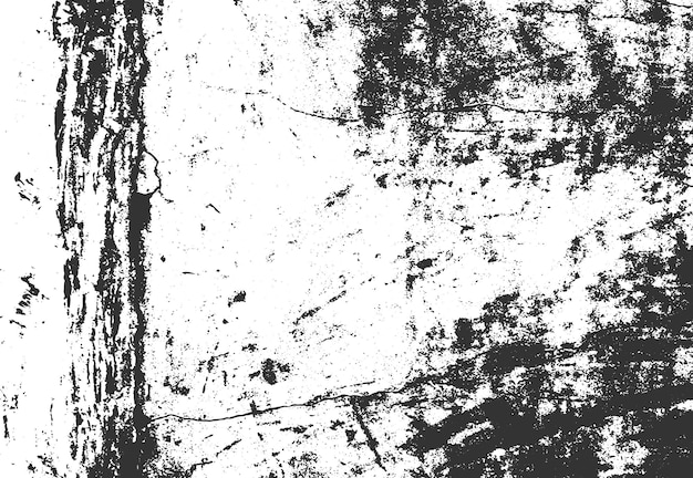 Grunge vector fondo textura textura de arañazos grietas polvo vintage patrón oscuro y sucio