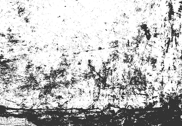 Grunge vector fondo textura textura de arañazos grietas polvo vintage patrón oscuro y sucio