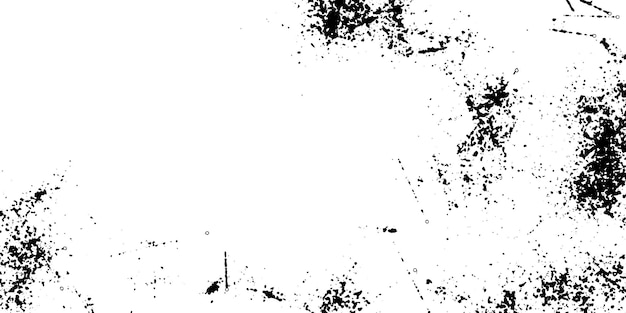 Grunge vieja textura negra detallada el fondo vectorial