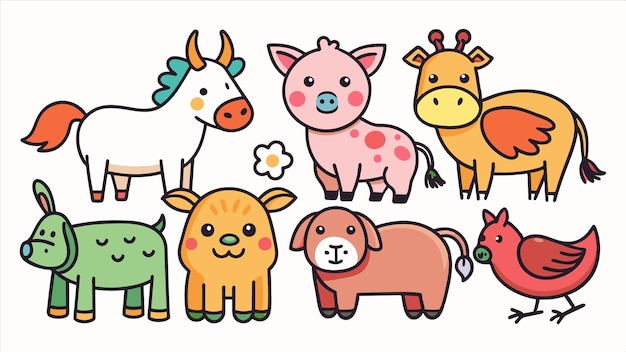 un grupo de animales que están en una imagen con las palabras "animales"