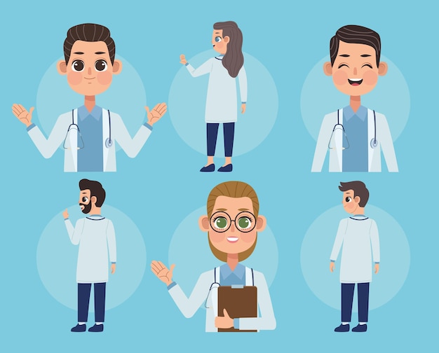 Grupo de doctores