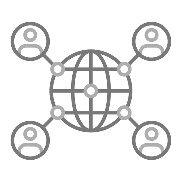 un grupo de personas con las palabras internet en la parte inferior