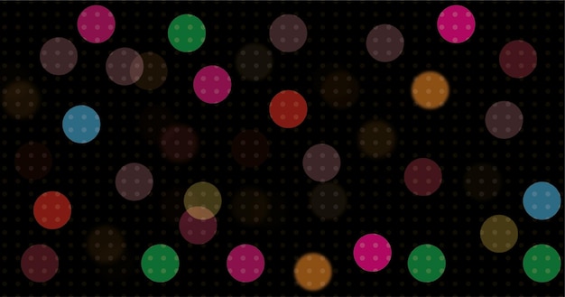 grupo vectorial de puntos de colores
